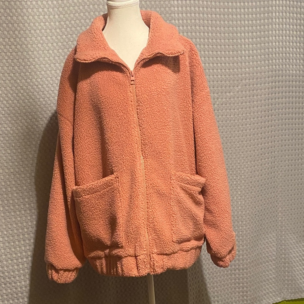 Joe Fresh x Jillian Harris Cozy Pink Fleece Jacket